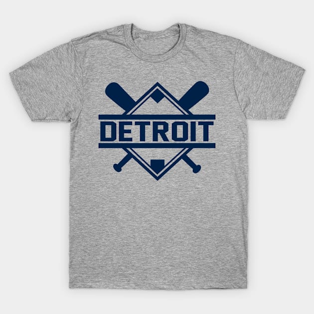 Detroit Alternate Diamond T-Shirt by CasualGraphic